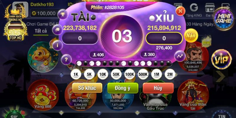 Giới thiệu về các mặt trong xí ngầu và kết quả có thể xuất hiện