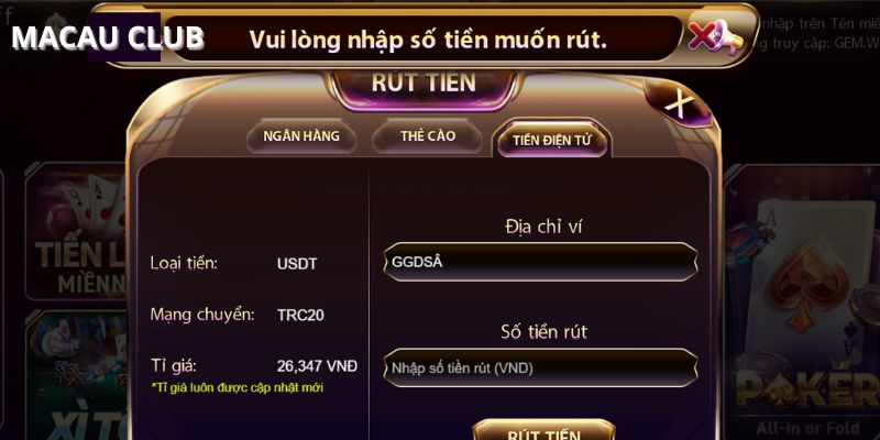 Lưu ý khi tiến hành giao dịch tại thương hiệu cá cược này