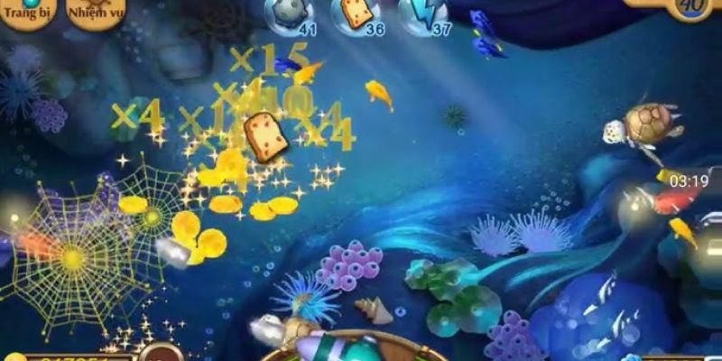 Thông tin về các loại sinh vật biển xuất hiện trong trò chơi